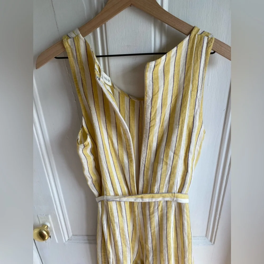 ARTISAN NY oversized linen jumpsuit Sz 4us - Picture 6 of 16